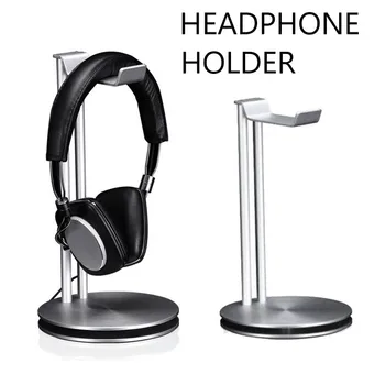 Urządzony w luksusowym metalowy uchwyt do słuchawki, podstawka do zestawu wieszak na słuchawki stół wyświetlacz półka uchwyt do Bose Sony Uniwersalny stojak do słuchawek