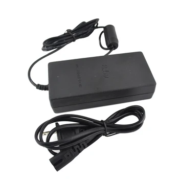US EU Plug AC Adapter Charger Cord przewód zasilający do konsoli PS2 Slim Black
