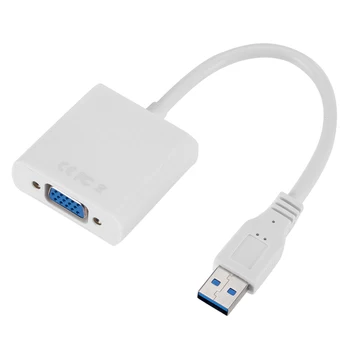 USB 3.0 dla wideo VGA display adapter multi-display konwerter kabel do laptopów HD złącze adapter rozszerzenia