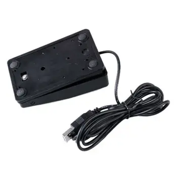 USB Foot Switch Keyboard Pedal for HID PC Computer USB Action Switch Control Pre-Program Key Functions Mouse PC Game