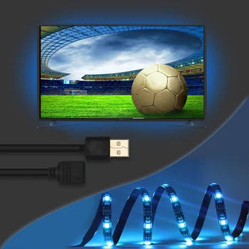 USB LED Strip RGB 5050 SMD DC 5V Bluetooth Control 1M 2M 3M 5M Elastyczne taśmy led light for Home Decoration TV Background Lights