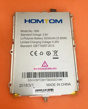 Używana oryginalna bateria 6200mAh Batterie Batterij Bateria do HOMTOM S99 MTK6750T Octa Core