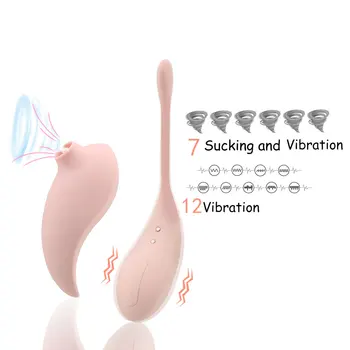 VATINE Kegel Balls kulki dopochwowe stymulują łechtaczkę produkty dla dorosłych Sex zabawki, Seks zabawki dla pary ssanie wibrator