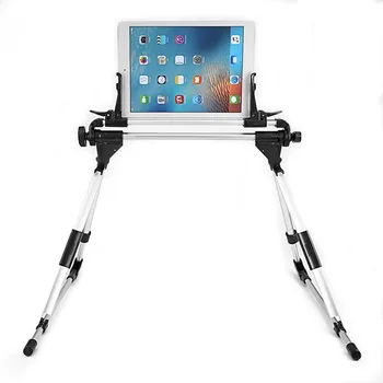 Vmonv wielofunkcyjny tablet telefon stojak uchwyt do 4-11 cm Iphone Ipad elastyczny, skalowalny podłokietnik leżak łóżko tenis tablet stand