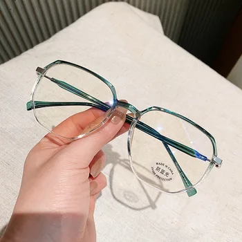 VWKTUUN TR90 Blue Light Blocking Glasses nieregularna optyczna oprawki do okularów kobiety mężczyźni oversize oprawki okularowe przy krótkowzroczności do czytania