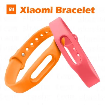 W przypadku oryginalna bransoletka Xiaomi bransoletka dla Xiaomi Mi Band 1s 1 s 1A 6 Kolor czarny niebieski żółty różowy czerwony zielony pomarańczowy