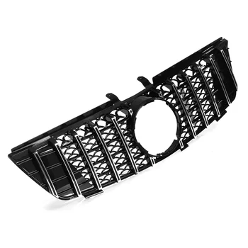 W164 For GTR Style GT Grille Grill Car Front Bumper Grill Grille For Mercedes For Benz ML Class W164 ML320 ML350 ML550 2005-2008