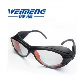 Weimeng marka 808nm laserowe ochronne okulary profesjonalne, okulary 780nm-850nm OD6+ dla laserowych maszyn urody 808nm laser