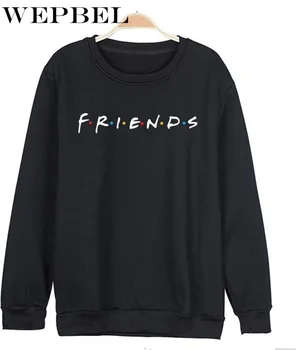 WEPBEL przyjaciele TV-show casual bluza zima z długim rękawem kobiety bluzy płaszcze kurtki swetry bluzki