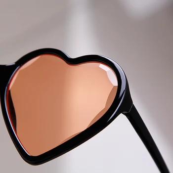 WHO CUTIE 2018 Solid Heart Shaped Sunnies okulary Kobiety marka projektant retro vintage moda Kocie oko okulary odcienie OM690
