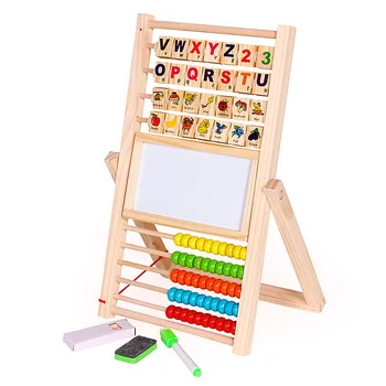Wielofunkcyjny Koszt Szkolenia Stoisko Drewniane Montessori Zabawki Liczenie Terapia Poznawczo-Deska Wczesne Edukacyjne Zabawki Matematyczne Dla Dzieci Prezent