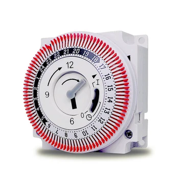 Wielofunkcyjny zegar przełącznik gniazdo z czujnikiem sonda oszczędzania energii mechaniczny wyłącznik gniazdo przełącznik godziny 1 W 250 w