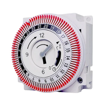Wielofunkcyjny zegar przełącznik gniazdo z czujnikiem sonda oszczędzania energii mechaniczny wyłącznik gniazdo przełącznik godziny 1 W 250 w
