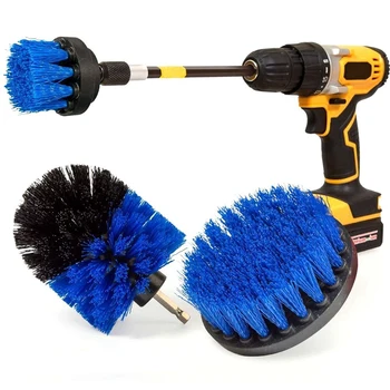 Wiertarska Szczotka Power Scrubber Cleaning Brush Extended Long Attachment Set