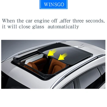 WINSGO Auto Car Power Glass Sunroof Closer zamyka się automatycznie do Subaru XV 2018-2019