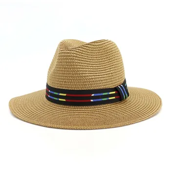 Wiosna i lato nowa męska широкополая jazzowa kapelusz outdoor travel hat British style HA130