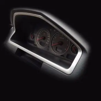 Wnętrze samochodu ze stali nierdzewnej deska rozdzielcza konsola panel ramka pokrywa wykończenie do Volvo XC90 2002- 2007 2008 2009 2010 2011 2012 -