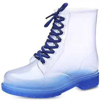 Woda buty Damskie botki buty na platformie damskie botki botki damskie buty 2020 deszcz botki Damskie Chaussures nowy