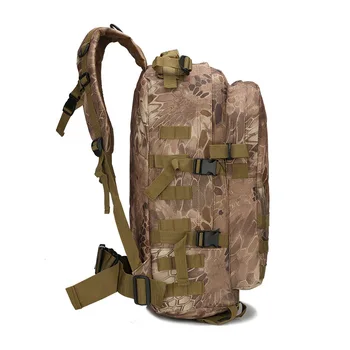 Wodoodporny 3D wojskowa taktyka plecak Molle plecak torba 30l wytrzymały nylon moro turystyka plecaki plecak podróż