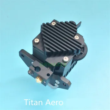 Wszystkie metalowe Prusa i3 Titan Aero wytłaczarki z silnikiem + E3D Titan Aero radiator + V6 hotend j-head do MK2 drukarka 3D maszyna