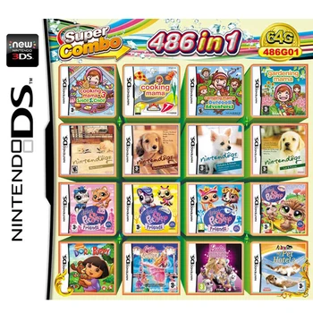 Wszystko w 1 3DS 2DS DNS plac mapa dla Nintend DS видеоигровая mapa kaseta