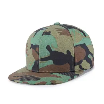 Wuaumx letnie czapki mężczyźni kamuflaż hip hop 5 panel Snapback kapelusz dla kobiet Touca Gorras Planas Casquette Chapeau 18styles