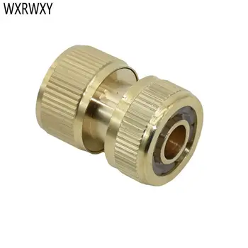 Wxrwxy mosiężny złączka łącznik węża 1/2 mosiężny kran akcesoria do wodnego pistoletu miedź 16 mm złączki do węża 5 szt.