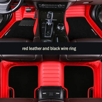 Wykonane na zamówienie samochodowe dywaniki podłogowe pianka drut mata do Acura MDX RDX ZDX RL TL CDX TLX ILX