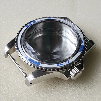Wymiana obudowy godzin dla Miyota 8215 8200 821A mechanizm 39,5 mm obudowa zegarka ze stali nierdzewnej dla mechanicznych godzin Mingzhu 2813