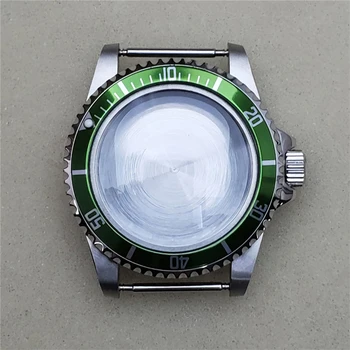 Wymiana obudowy godzin dla Miyota 8215 8200 821A mechanizm 39,5 mm obudowa zegarka ze stali nierdzewnej dla mechanicznych godzin Mingzhu 2813