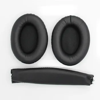 Wymiana poduszki wokółuszne nauszniki opaska na głowę poduszka do Bose QuietComfort 15 QC15 QC2 słuchawki