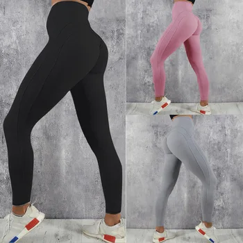 Wysoka talia bezszwowe legginsy Push Up legginsy sportowe Kobiety fitness jogging spodnie jogi energia bezszwowe legginsy siłownia dziewczyna leginsy