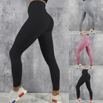 Wysoka talia bezszwowe legginsy Push Up legginsy sportowe Kobiety fitness jogging spodnie jogi energia bezszwowe legginsy siłownia dziewczyna leginsy