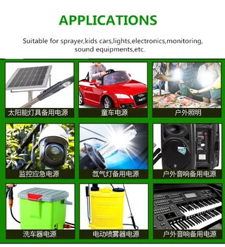 Wysokiej jakości 12V 10AH li-ion/li-ion akumulatory do spryskiwacza/światła/dzieci samochody/monitorowanie power bank darmowe ładowarka