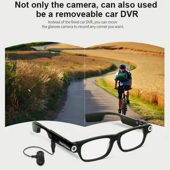 Wysokiej jakości Bluetooth Smart Glasses Hands-Free Call 1080P Camera Video GPS Navigation Remind okulary