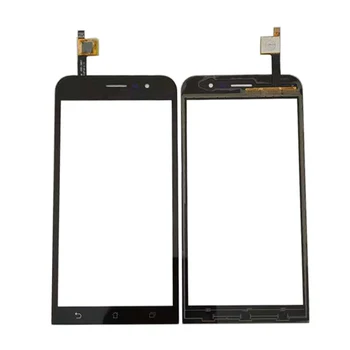 Wysokiej jakości dla Asus Zenfone GO ZB500KL X00AD ekran dotykowy szklany obiektyw czujnik digitizer czarny kolor z taśmą i narzędziami