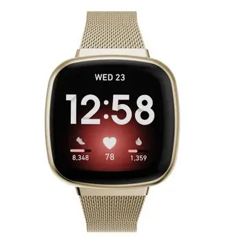 Wysokiej jakości mediolańskie pętli watchband fitbit Versa 3 smart watch band wymiana nowego bransoletki akcesoria Fitbit Sense