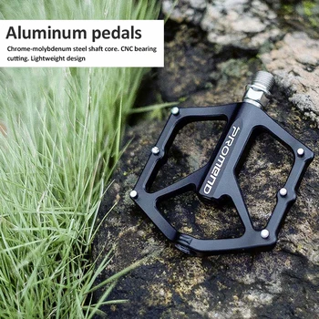 Wysokiej jakości podwójne magnetyczne rowerowe pedały aluminiowe antypoślizgowe rowerowe szczelne 6 łożysk MTB rowerowe pedały Quick Release