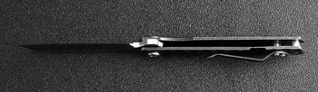 Wysokiej jakości taktyczny nóż składany D2 ostrze łożysko kulkowe podkładka odkryty camping polowanie scyzoryk ostra brzytwa przenośny EDC