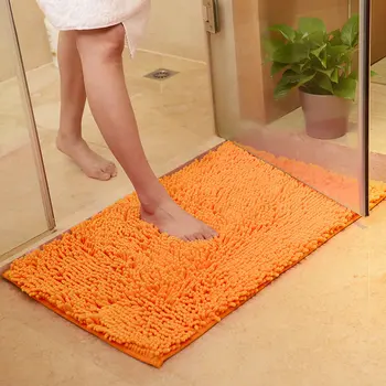 Wysokiej jakości łazienka dywan antypoślizgowe maty do kąpieli odkryty prysznic dywany i dywaniki chenille łazienka mata toaleta drzwi mata