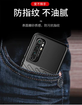 Wytrzymałe Włókna Etui Dla Xiaomi Mi Note 10 Lite Case Etui Do Telefonu Xiaomi Mi Note 10 Lite Case Dla Xiaomi Mi Note 10 Lite