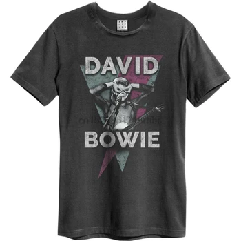 Wzmocniona koszula David Bowie Look Into My Eyes unisex charcoal(1)