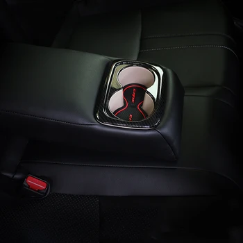 Włókno węglowe styl skrzynia biegów panel pokrywa deski rozdzielczej panel wewnętrzne koło zębate boczna formowania pokrywa listwy do Honda Civic 10th 2016 2017