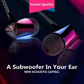 X10 3,5 mm słuchawki przewodowe sportowy zestaw słuchawkowy 1,2 m w uchu głęboki bass słuchawki stereo w/mikrofon dla iphone, samsung, huawei, xiaomi vivo, oppo