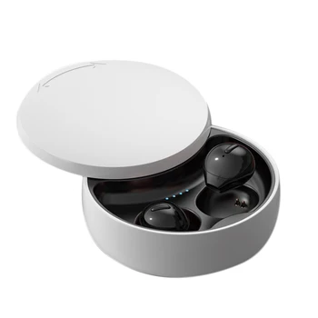 X21S Bezprzewodowy Bluetooth 5.0 mini-sportowy słuchawka z ładowarką pudełkiem czarny