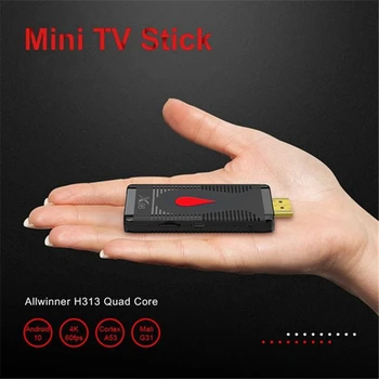 X96 S400 TV Stick 10 ANDROID Allwinner H313 Quad Core 4K Android 10.0 TV BOX 2,4 G Wifi Media Player 2G16G VS MI Fire Dongle