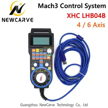XHC LHB04B najnowszy Mach3 wifi MPG wisiorek koło zamachowe CNC kontroler dla 4/6 osi maszyny do grawerowania NEWCARVE
