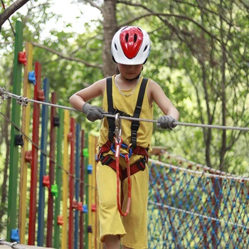Xinda Kid Full Body Harness Belt Rock Climbing Children Safety Protection Strap wyposażenie zewnętrzne dla dzieci, kryty wspinaczka