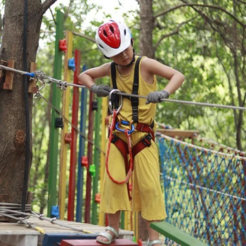 Xinda Kid Full Body Harness Belt Rock Climbing Children Safety Protection Strap wyposażenie zewnętrzne dla dzieci, kryty wspinaczka