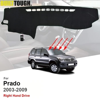 Xukey Do Toyota Land Cruiser Prado 2003-2006 2007 2008 2009 Pokrywa Deski Rozdzielczej Dashmat Dash Mat Pad Osłona Przeciwsłoneczna Osłona Deski Rozdzielczej